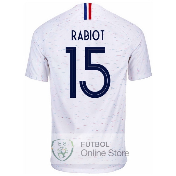 Camiseta Rabiot Francia 2018 Segunda