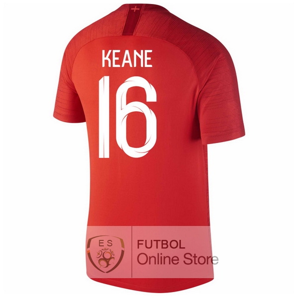 Camiseta Keane Inglaterra 2018 Segunda