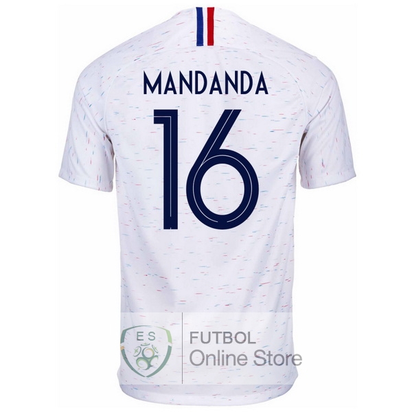 Camiseta Mandanda Francia 2018 Segunda