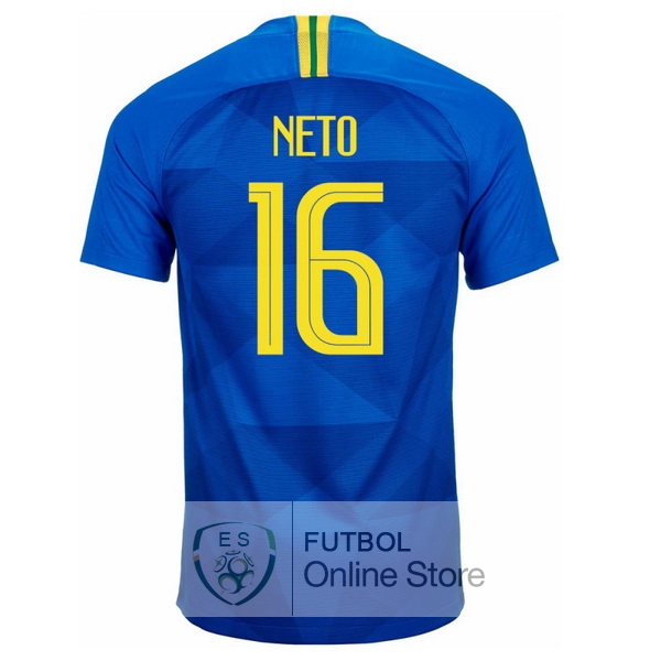 Camiseta Neto Brasil 2018 Segunda