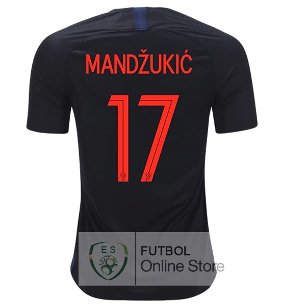 Camiseta Mandzukic Croacia 2018 Segunda