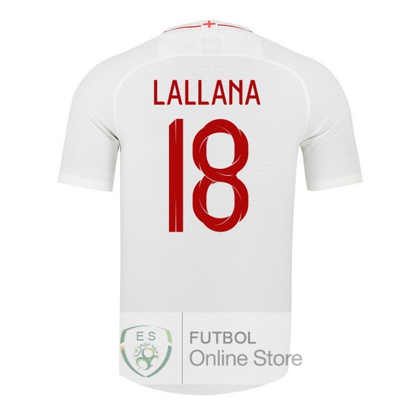 Camiseta Lallana Inglaterra 2018 Primera