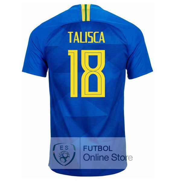 Camiseta Talisca Brasil 2018 Segunda
