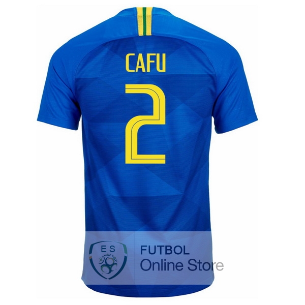 Camiseta Cafu Brasil 2018 Segunda