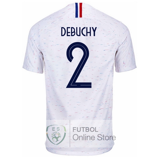 Camiseta Debuchy Francia 2018 Segunda