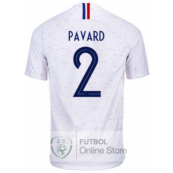 Camiseta Pavard Francia 2018 Segunda