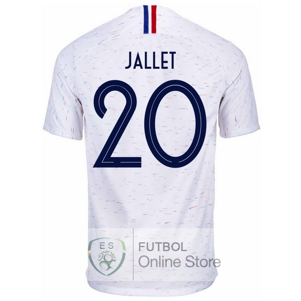 Camiseta Jallet Francia 2018 Segunda