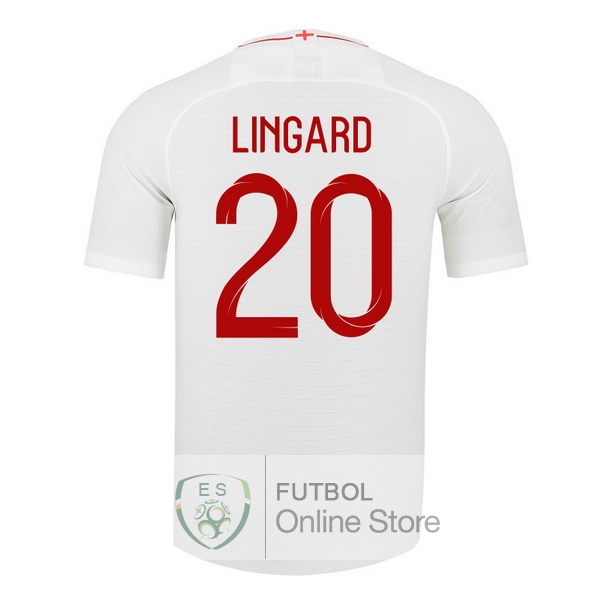 Camiseta Lingard Inglaterra 2018 Primera