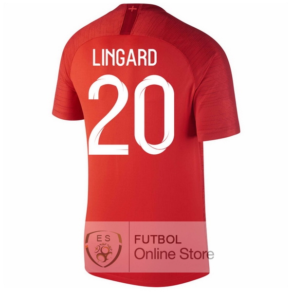 Camiseta Lingard Inglaterra 2018 Segunda