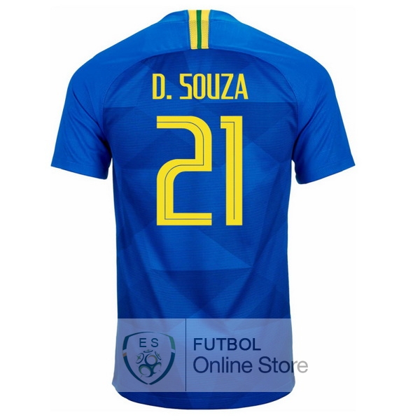 Camiseta D.Souza Brasil 2018 Segunda