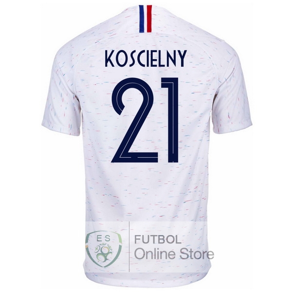 Camiseta Koscielny Francia 2018 Segunda