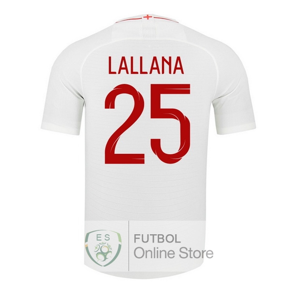 Camiseta Lallana Inglaterra 2018 Primera