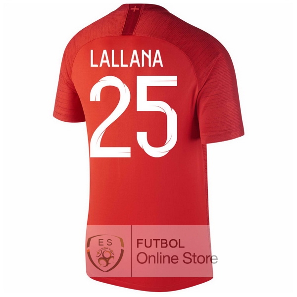 Camiseta Lallana Inglaterra 2018 Segunda