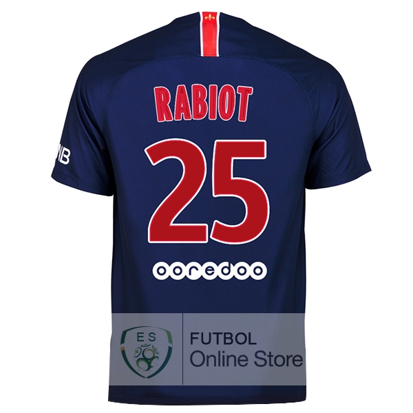 Camiseta Rabiot Paris Saint Germain 18/2019 Primera