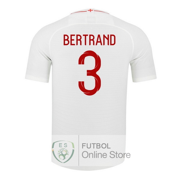 Camiseta Bertrand Inglaterra 2018 Primera