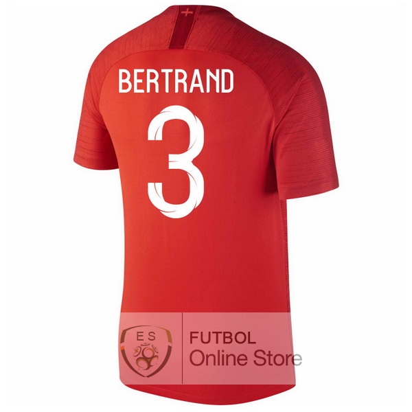 Camiseta Bertrand Inglaterra 2018 Segunda