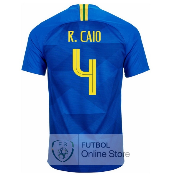 Camiseta R.Caio Brasil 2018 Segunda