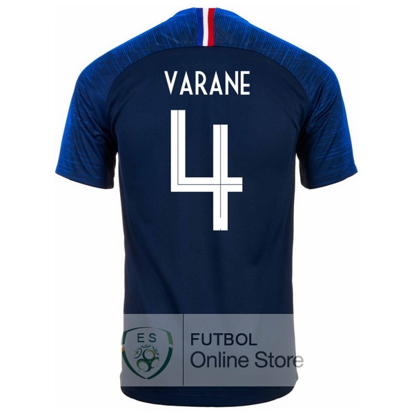 Camiseta Varane Francia 2018 Primera