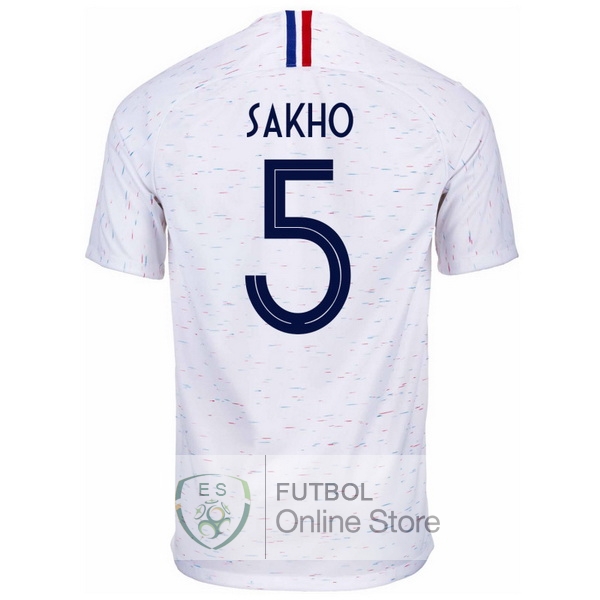 Camiseta Sakho Francia 2018 Segunda