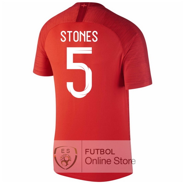 Camiseta Stones Inglaterra 2018 Segunda