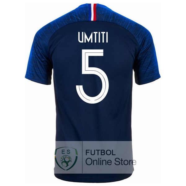 Camiseta Umtiti Francia 2018 Primera