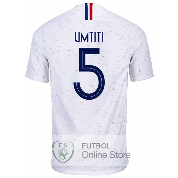 Camiseta Umtiti Francia 2018 Segunda
