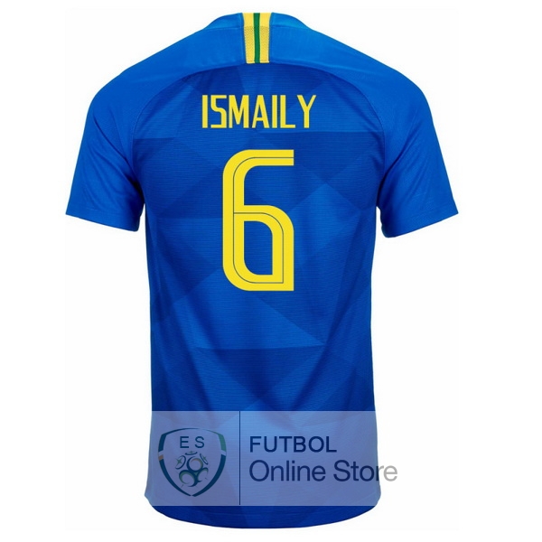 Camiseta Ismaily Brasil 2018 Segunda