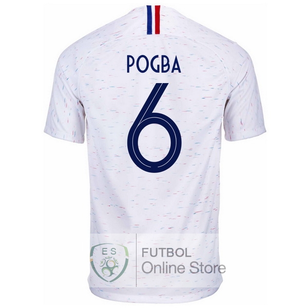 Camiseta Pogba Francia 2018 Segunda