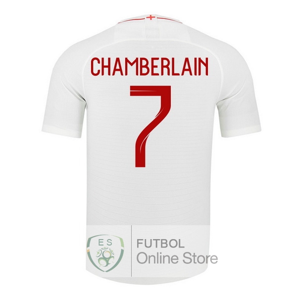 Camiseta Chamberlain Inglaterra 2018 Primera