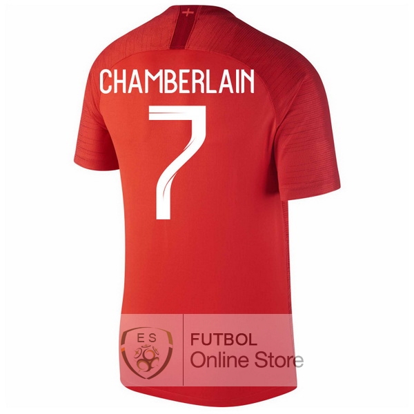 Camiseta Chamberlain Inglaterra 2018 Segunda