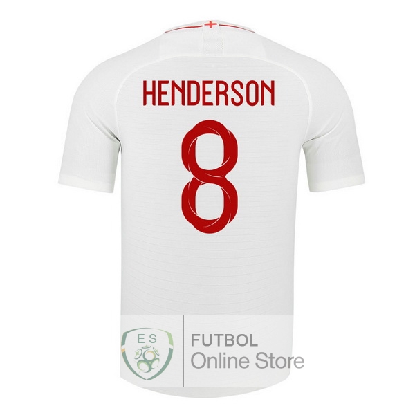 Camiseta Henderson Inglaterra 2018 Primera