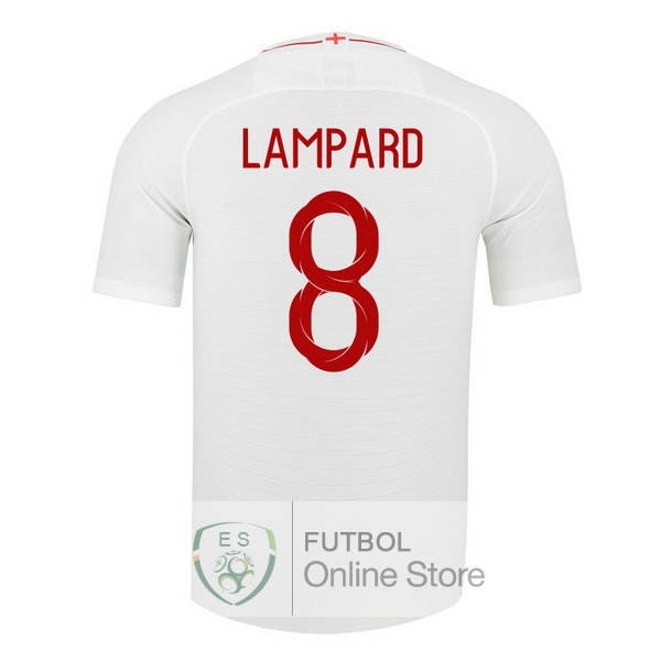 Camiseta Lampard Inglaterra 2018 Primera