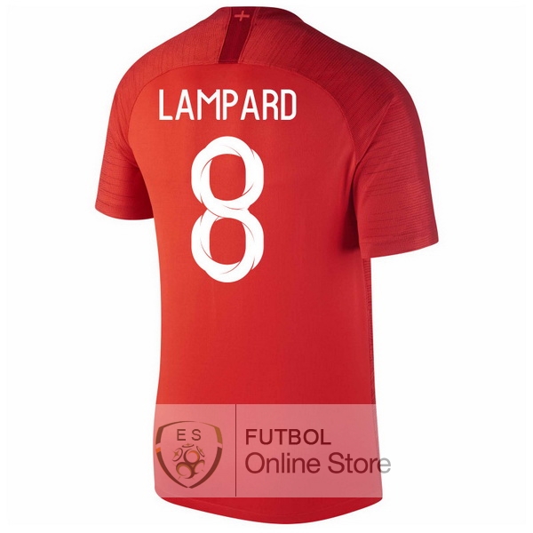 Camiseta Lampard Inglaterra 2018 Segunda