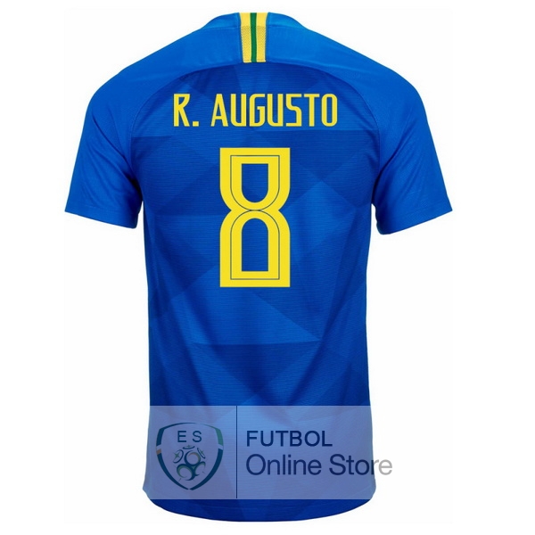 Camiseta R.Augusto Brasil 2018 Segunda