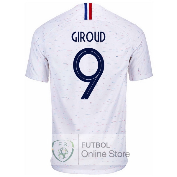Camiseta Giroud Francia 2018 Segunda