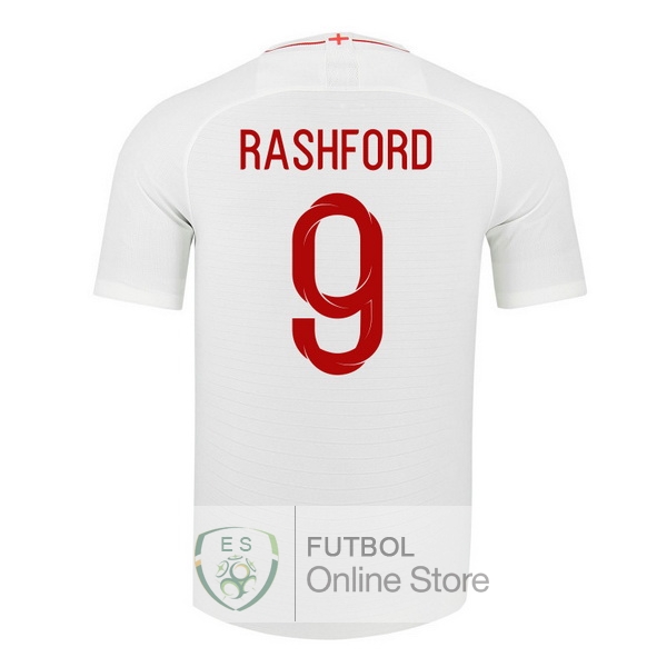 Camiseta Rashford Inglaterra 2018 Primera