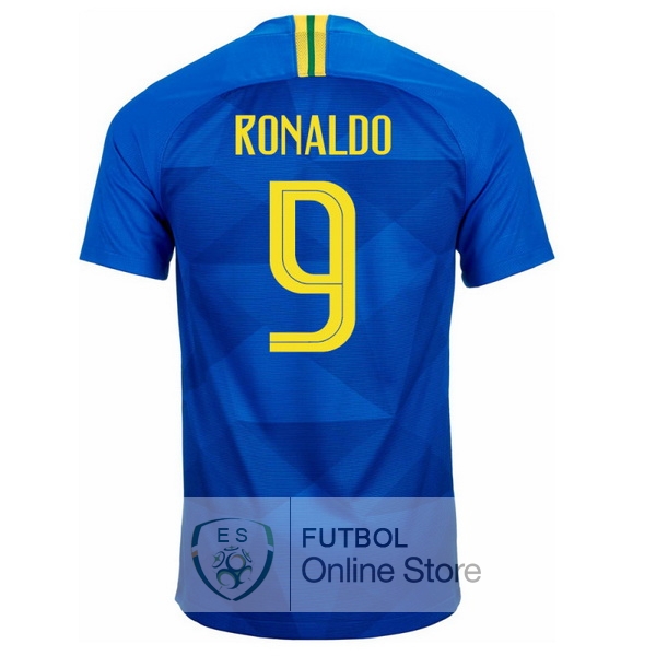 Camiseta Ronaldo Brasil 2018 Segunda