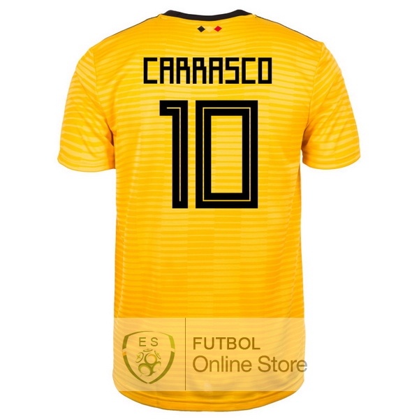 Camiseta Carrasco Belgica 2018 Segunda