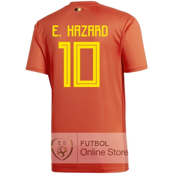 camiseta hazard belgica