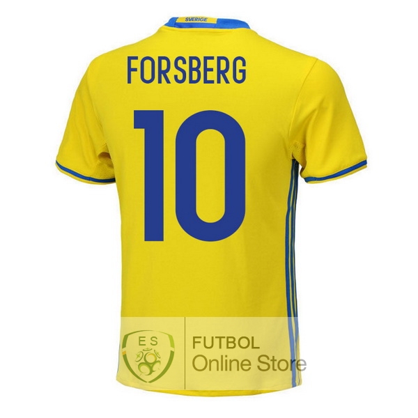 Camiseta Forsberg Suecia 2018 Primera