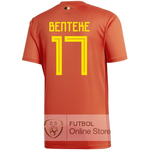 Camiseta Benteke Belgica 2018 Primera