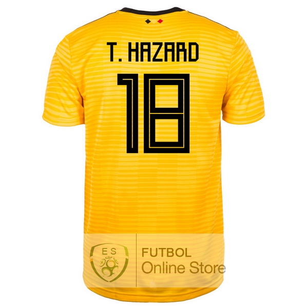 camiseta hazard belgica 2018