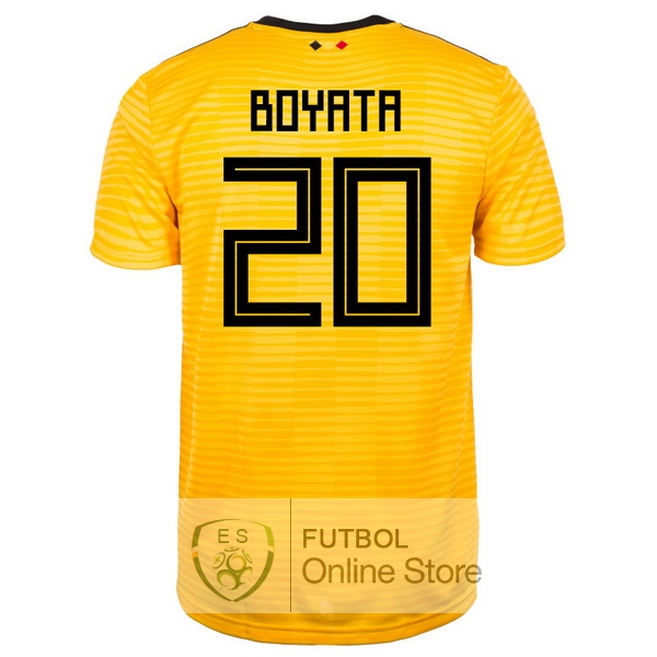 Camiseta Boyata Belgica 2018 Segunda