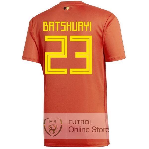 Camiseta Batshuayi Belgica 2018 Primera