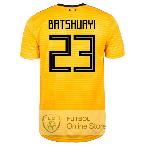 Camiseta Batshuayi Belgica 2018 Segunda