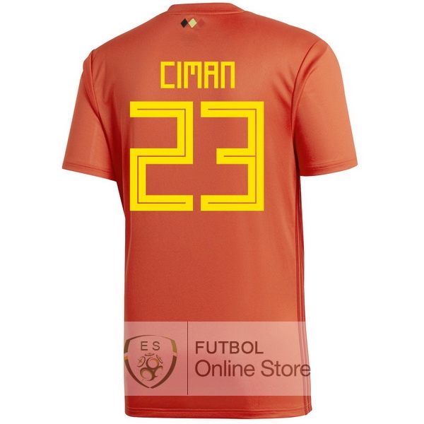 Camiseta Ciman Belgica 2018 Primera