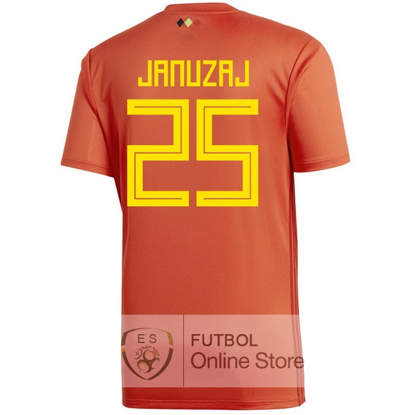 Camiseta Januzaj Belgica 2018 Primera