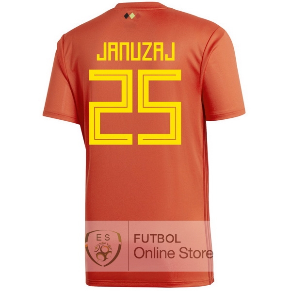 Camiseta Januzaj Belgica 2018 Primera