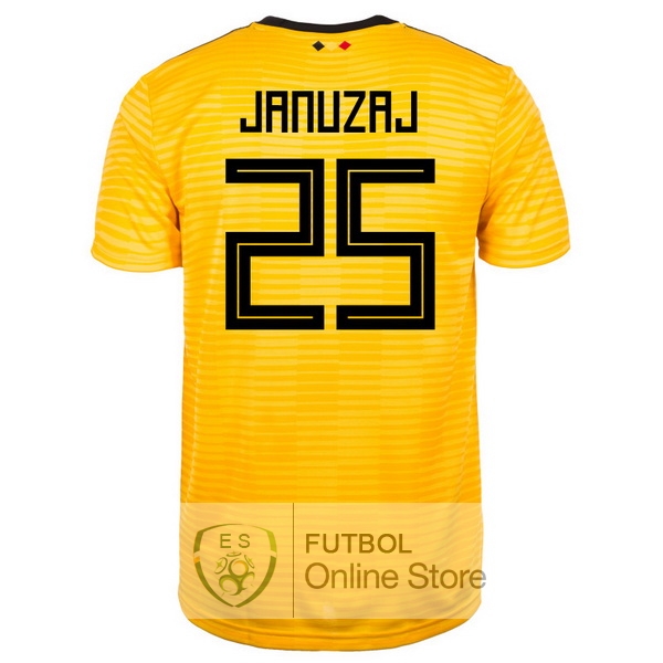 Camiseta Januzaj Belgica 2018 Segunda