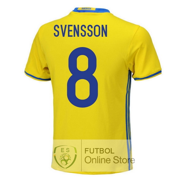Camiseta Svensson Suecia 2018 Primera